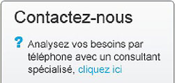 Contactez nous